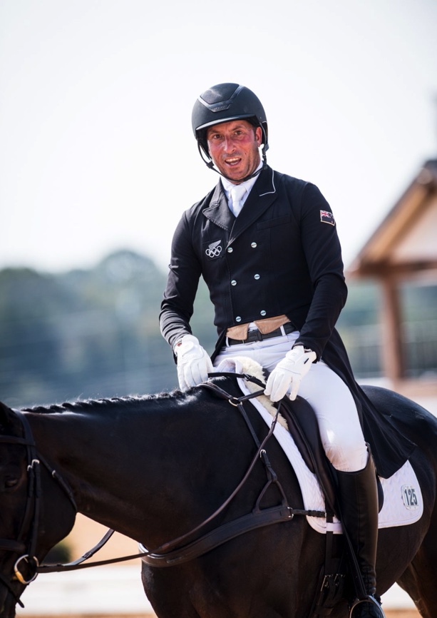 Tim Price and Xavier Faer at Maryland 5 Star at Fair Hill 2021 - Dressage. Image Credit to Shannon Brinkman