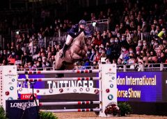 A “Delighted” Harry Charles proves quicker than Marcus Ehning at London International Horse Show