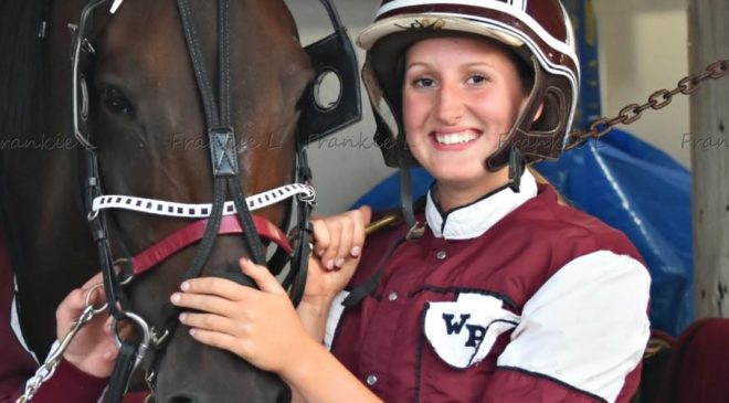 Vanessa MacDonald receives the 2021 Stuart Stocks Memorial Equine Award