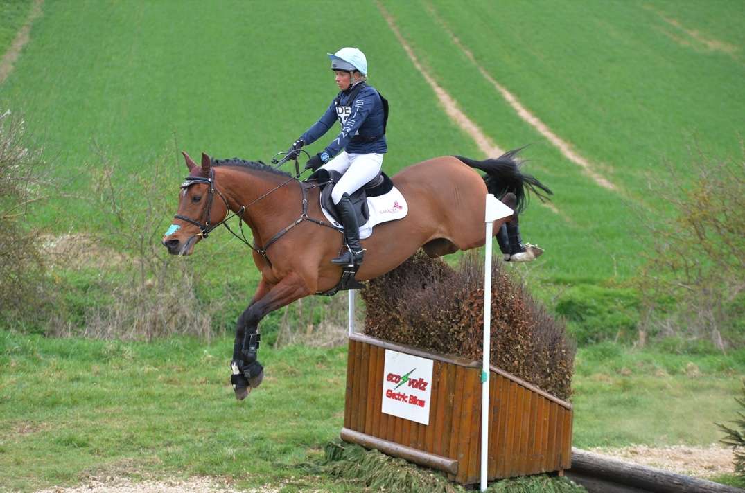 Oasby Horse Trials 2022 Izzy Taylor riding cross country