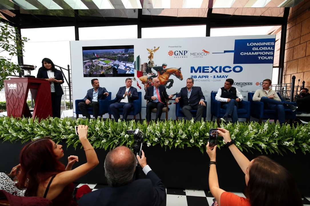 Longines Global Champions Tour Of Mexico City press conference