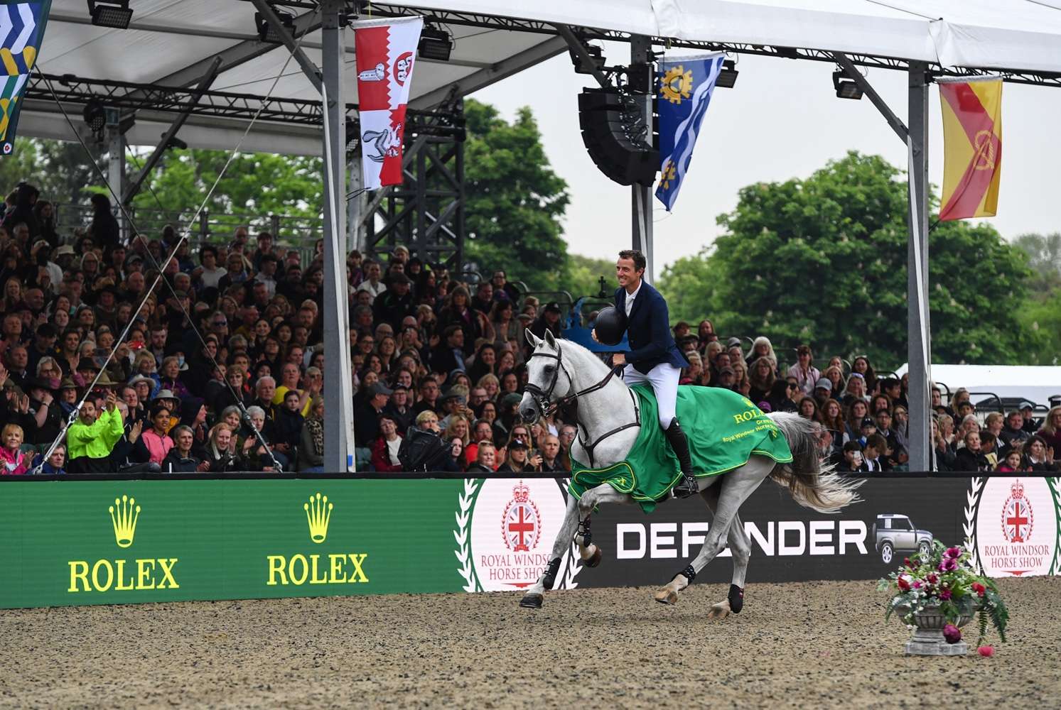 Gregory Wathelet riding Nevados Swinners Royal Windsor Horse Show