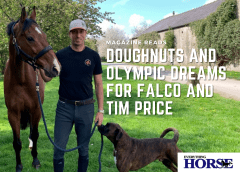 Doughnuts and Olympic dreams for Falco and Tim Price