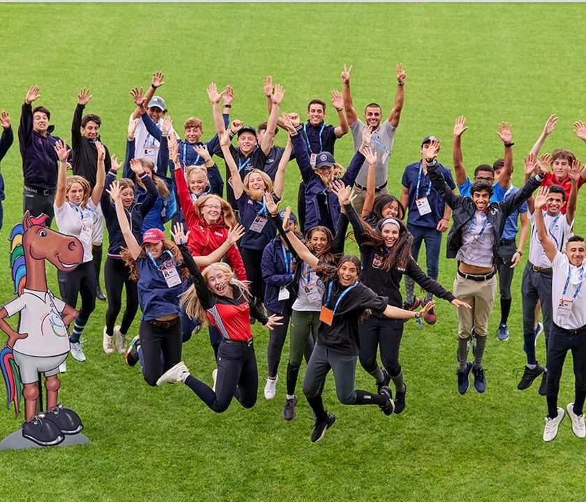 It's going to be a lot of fun as well as a big sporting challenge for the athletes competiing at the FEI Youth Equestrian Games 2022 in Aachen (GER) over the coming week. (FEI/Liz Gregg)