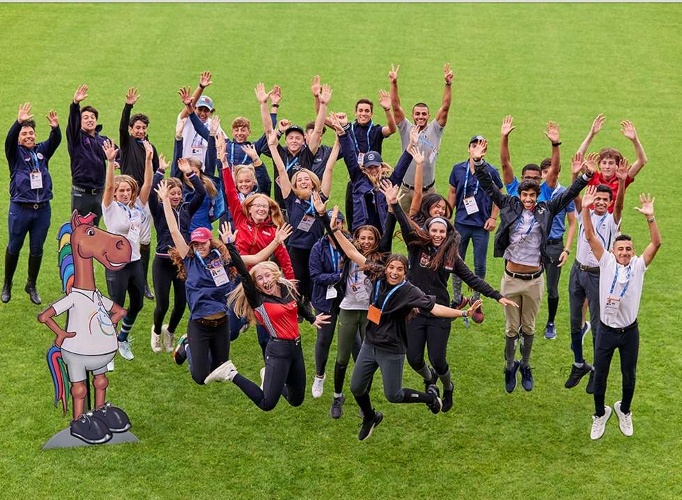 It's going to be a lot of fun as well as a big sporting challenge for the athletes competiing at the FEI Youth Equestrian Games 2022 in Aachen (GER) over the coming week. (FEI/Liz Gregg)