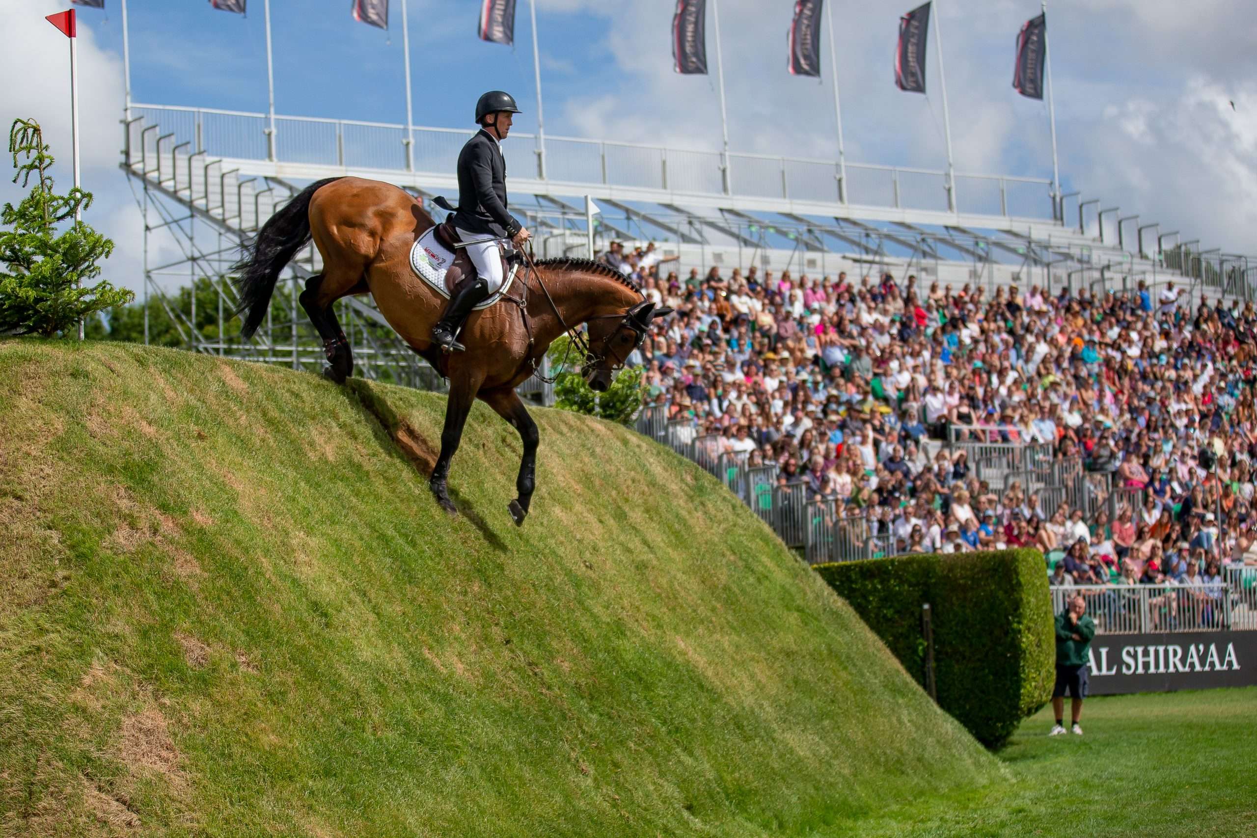 Winner. Shane Been (IRL) riding Can Ya Makan in The Al Shira’aa Derby at The Al Shira'aa Hickstead Derby Meeting June 26th 2022 ~ MANDATORY Credit Elli Birch/Bootsandhooves - NO UNAUTHORISED USE - 07745 909676