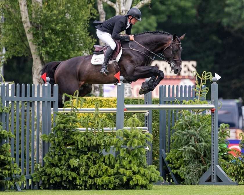 Shane Breen won today's Hickstead Derby Tankard at the All England Jumping Course at Hickstead in West Sussex. Photo (c) Elli Birch/Boots and Hooves Photography