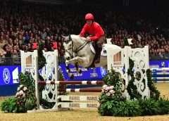 Sir Anthony McCoy riding at The London International Horse Show