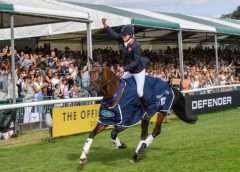 Piggy March and Vanir Kamira tell their own story for a win at Burghley