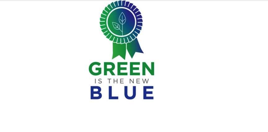 Green is the New Blue logo