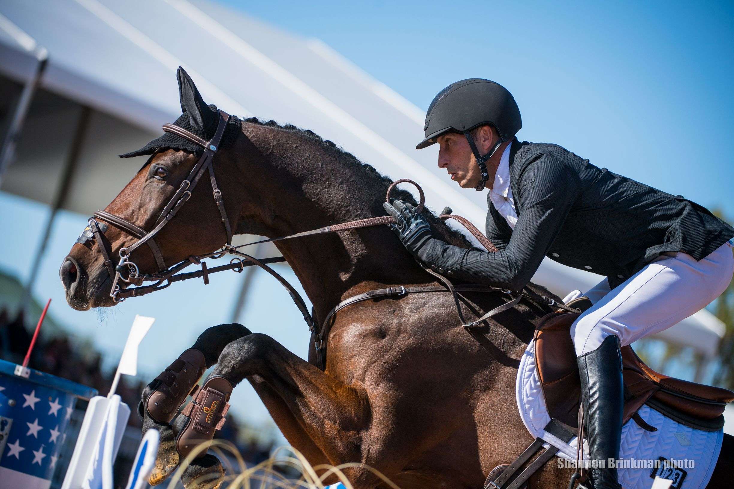 Tim Price and 10-year-old Selle Français stallion Coup De Coeur Dudevin Image credit Shannon Brinkman Photography