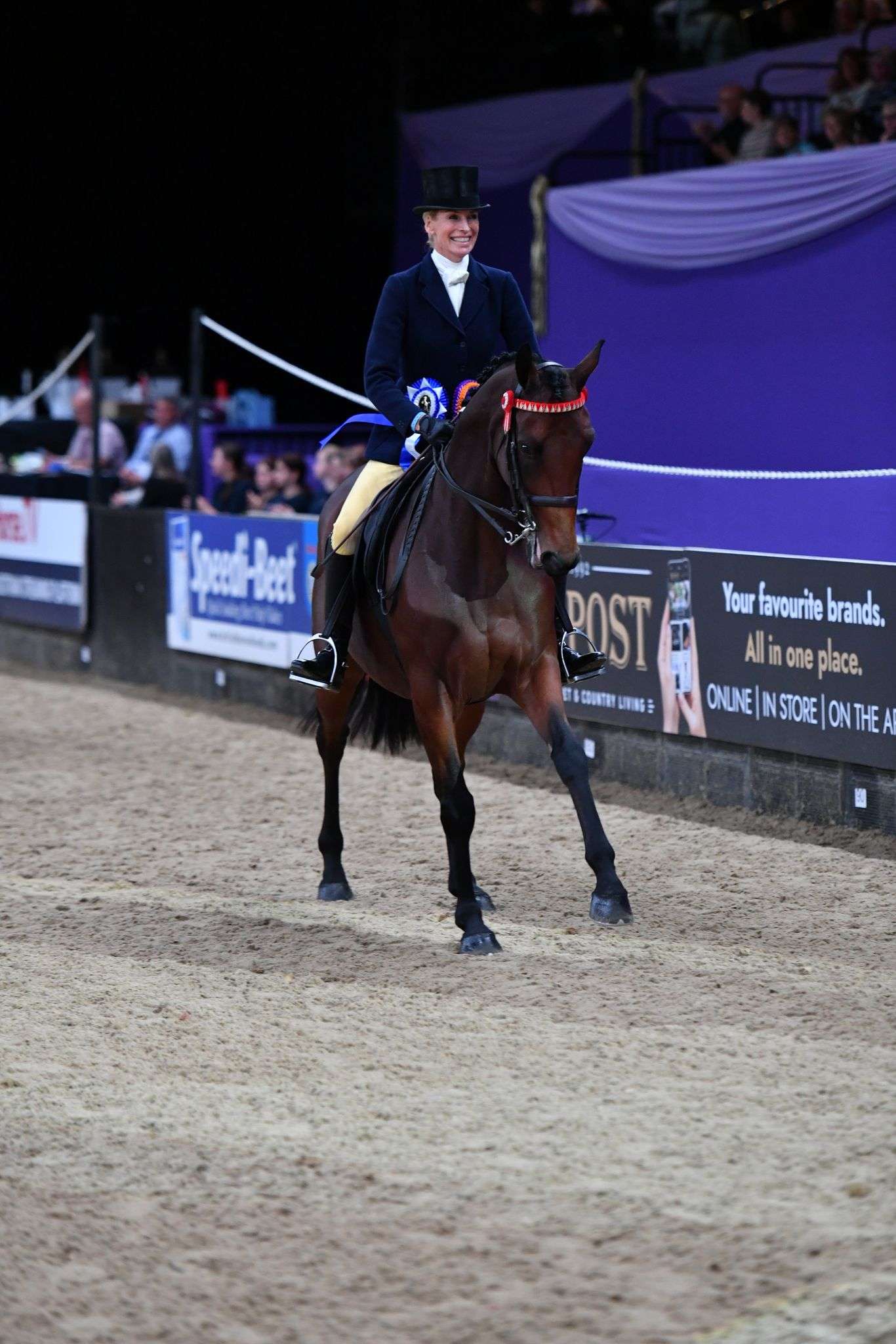 2nd place, Tracy Bailey and her own horse, Debt of Honour. Image credit 1st Class Images