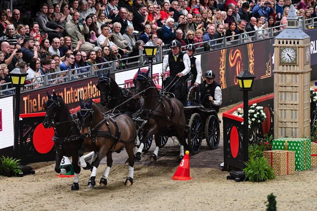 Boyd Exell at London International Horse Show 2022