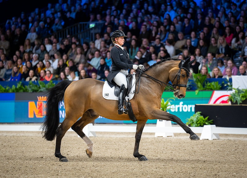 Isabell Werth (GER) riding Emilio second place at the FEI Dressage World Cup™ 2022/23 - Amsterdam (NED)
 
Copyright © FEI/Arnd Bronkorst