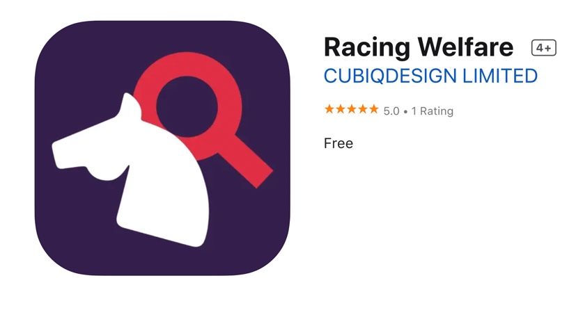 Horse racing welfare app