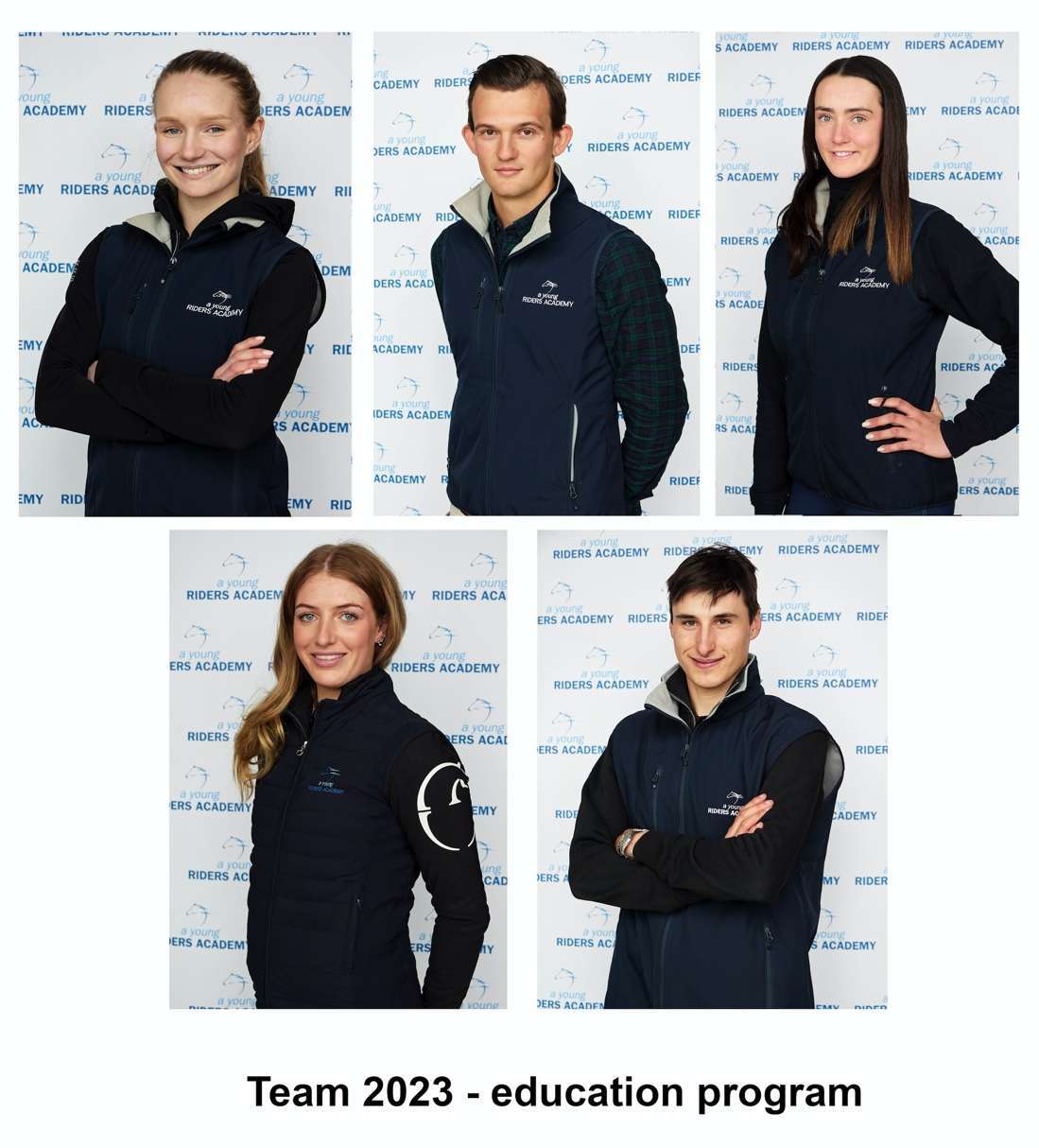 The Education Program Team for 2023 Young Riders Academy