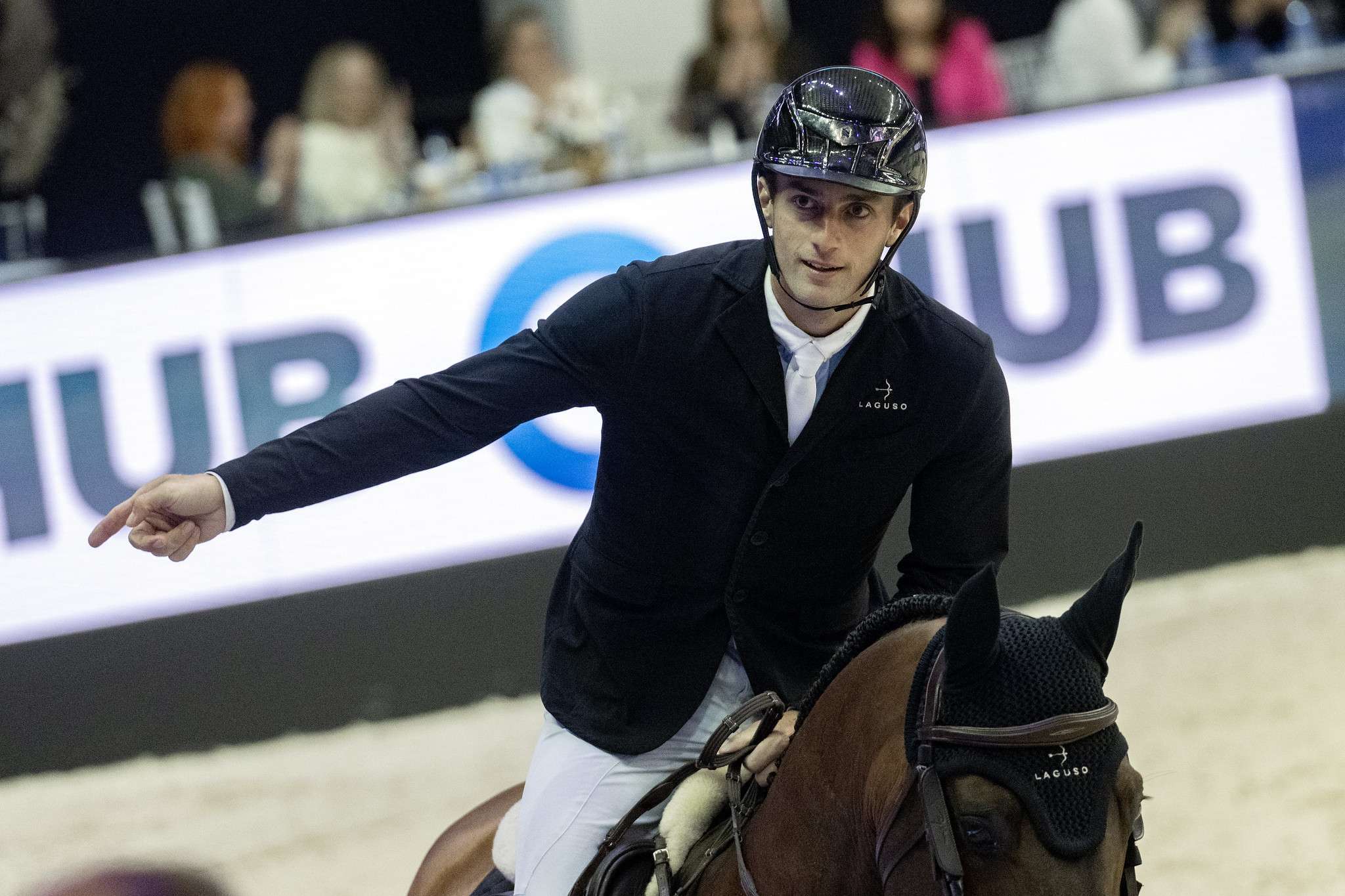 Richard Vogel (GER) and United Touch S - winners of the Longines FEI Jumping World Cup™ Final - Omaha 2023. Final Day II. Copyright ©FEI/Richard Juilliart