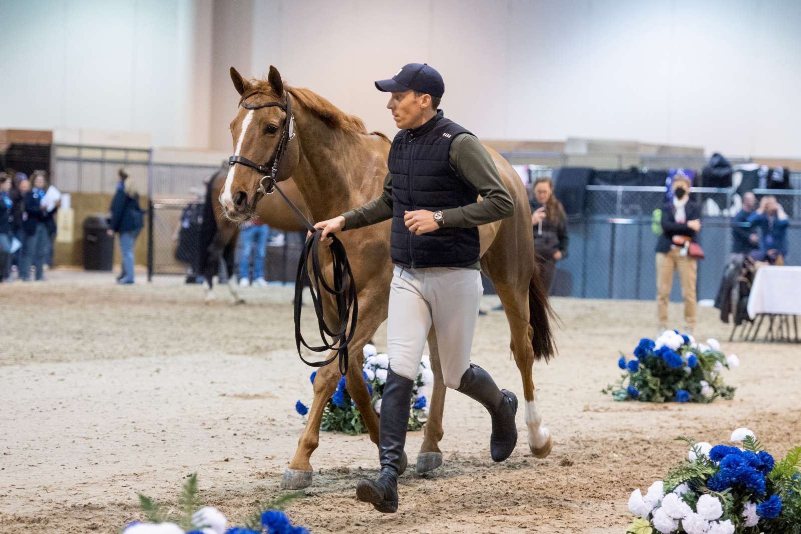 Double World Champions Sweden's Henrik von Eckermann and King Edward will be chasing the title at the Longines FEI Jumping World Cup™ Final 2023 in Omaha (USA) - FEI / Richard Juilliart
