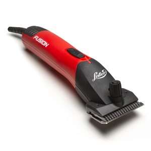 Lister Fusion Equine Clipper in red