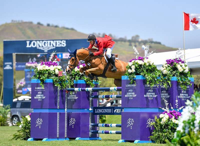 McClain Ward (USA) riding Contagious part of Team USA winners of the Longines FEI Jumping Nations Cup™ 2023 - San Juan Capistrano (USA)
 
Copyright © FEI/McCoolPhotos