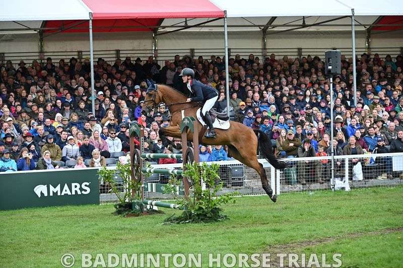 Tom McEwen riding Toledo De Kerser for (GBR) takes 4th place at Badminton Horse Trials 2023
