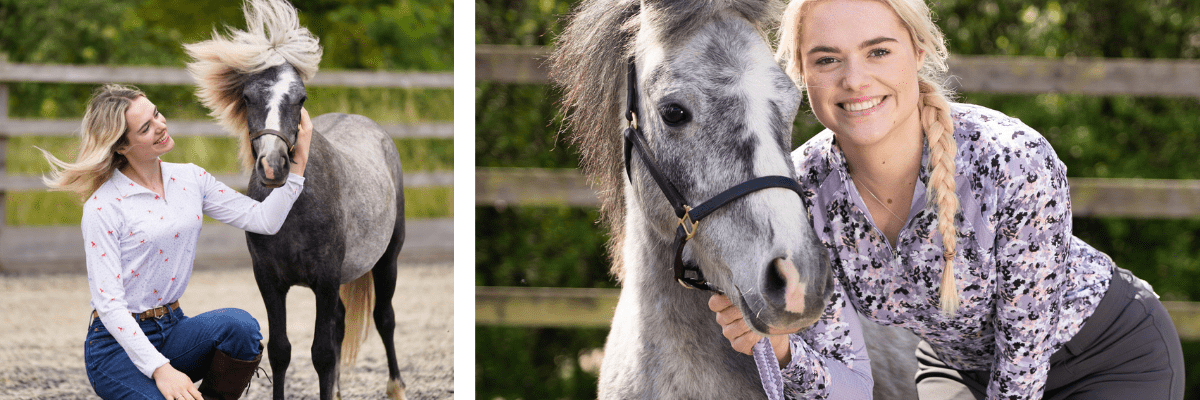 this Esme and World Horse Welfare Pony Duke