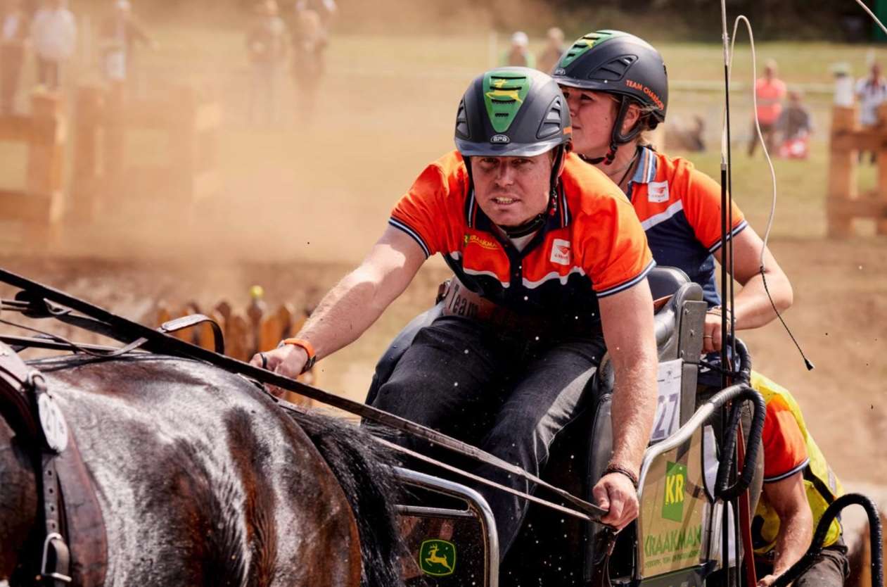 Billed as an ‘Ultimate Celebration of Driving’ the combined 7th FEI Para World Driving and the 13th FEI Four-in-Hand European Championship has a bumper confirmed entry of 65 drivers from 17 nations who will contest titles at the Equestrian Centre in Exloo (NED).