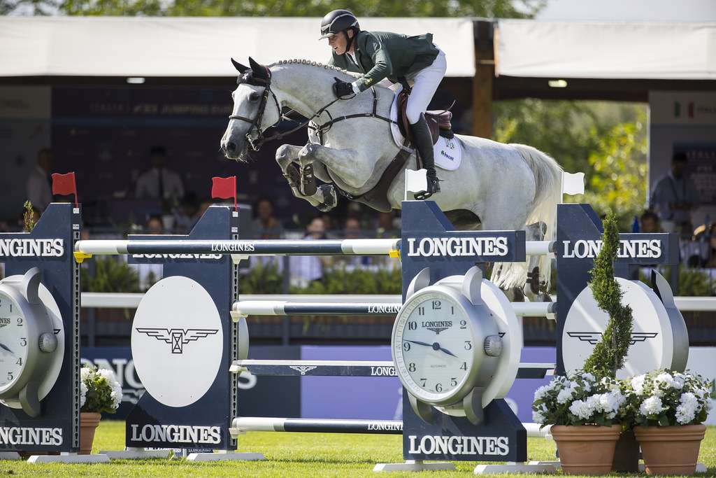 Michael Duffy (IRL) riding Cinca 3 in the second qualifying Competition - Individuals and Final Teams at the FEI Jumping European Championship Milano 2023
Copyright ©FEI/Leanjo de Koster