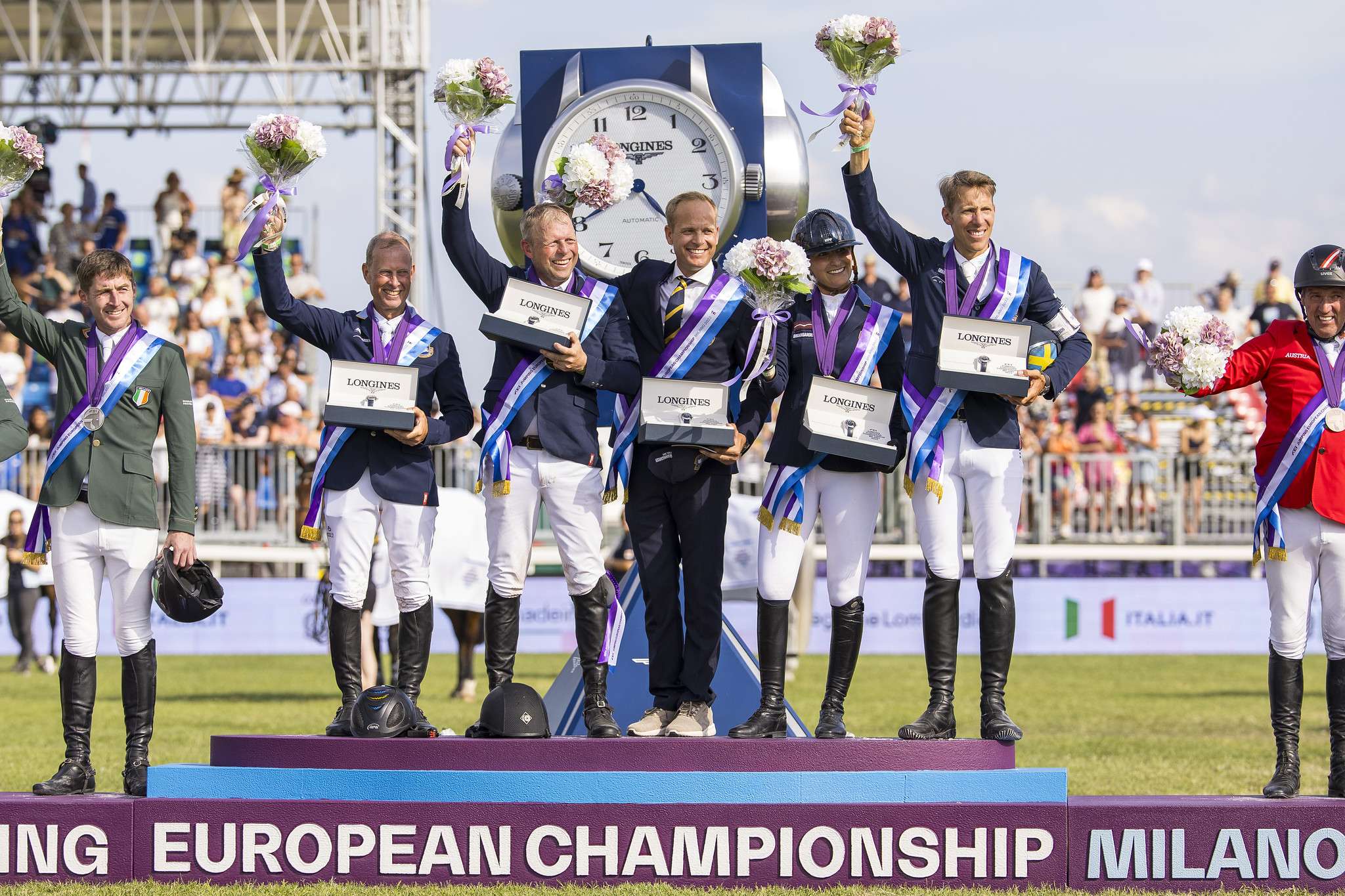FEI Jumping European Championship: It’s golden glory for Team Sweden once again