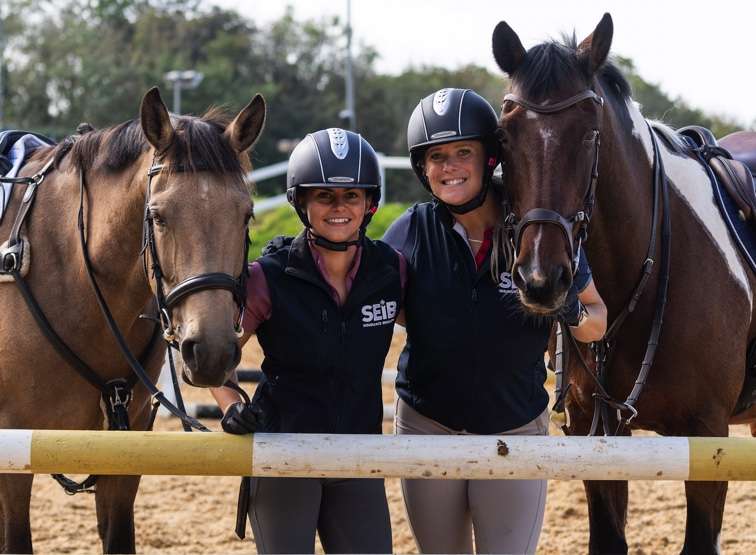 Horse Insurance SEIB Insurance Brokers new Brand Ambassadors, Emily Dobson of EMD Eventing and Tina Wallace of Life on the Left Rein