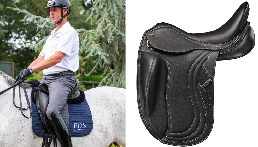 PDS Brioso saddle with Carl Hester MBE