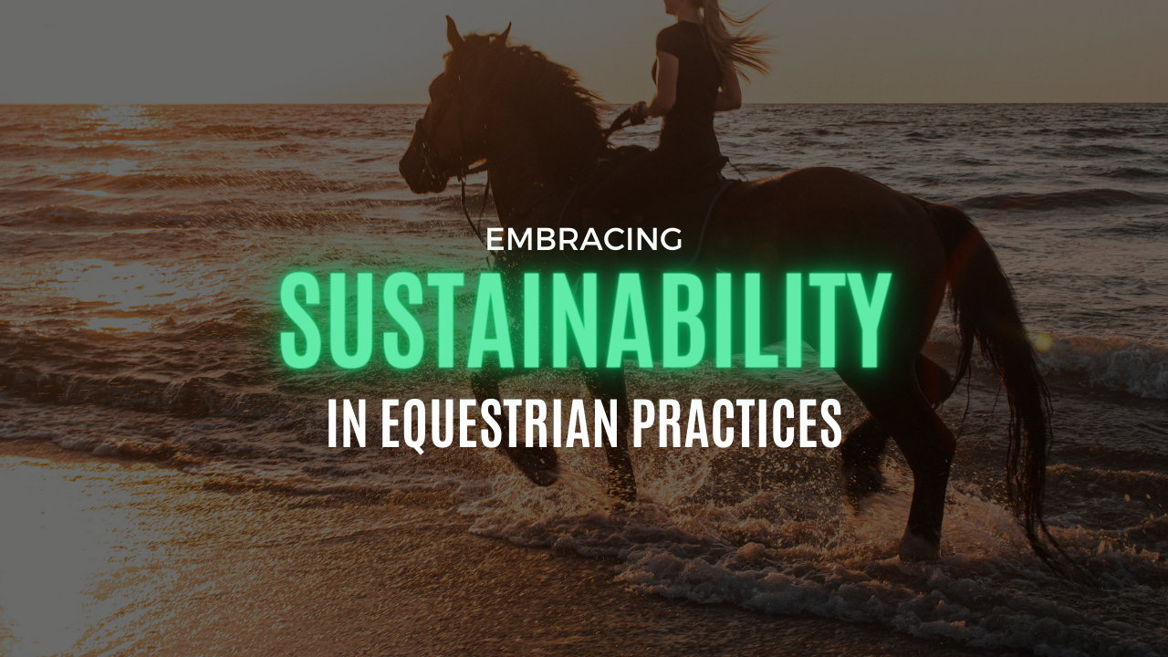 Embracing sustainability in equestrianism