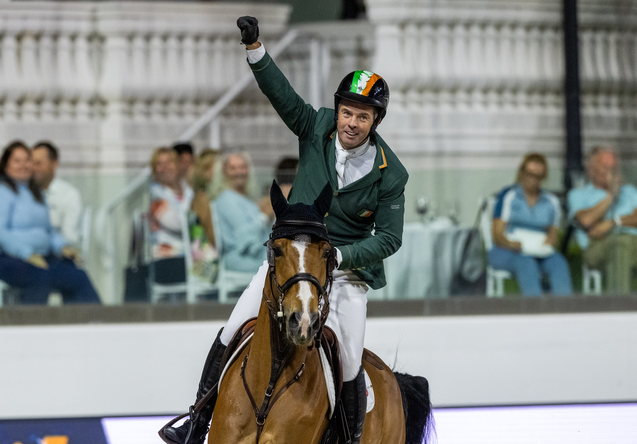 O'CONNOR Cian from Ireland rides Maurice during Longines League of Nations in Ocala USA on 23 March 2024 FEI/ Richard Juilliart