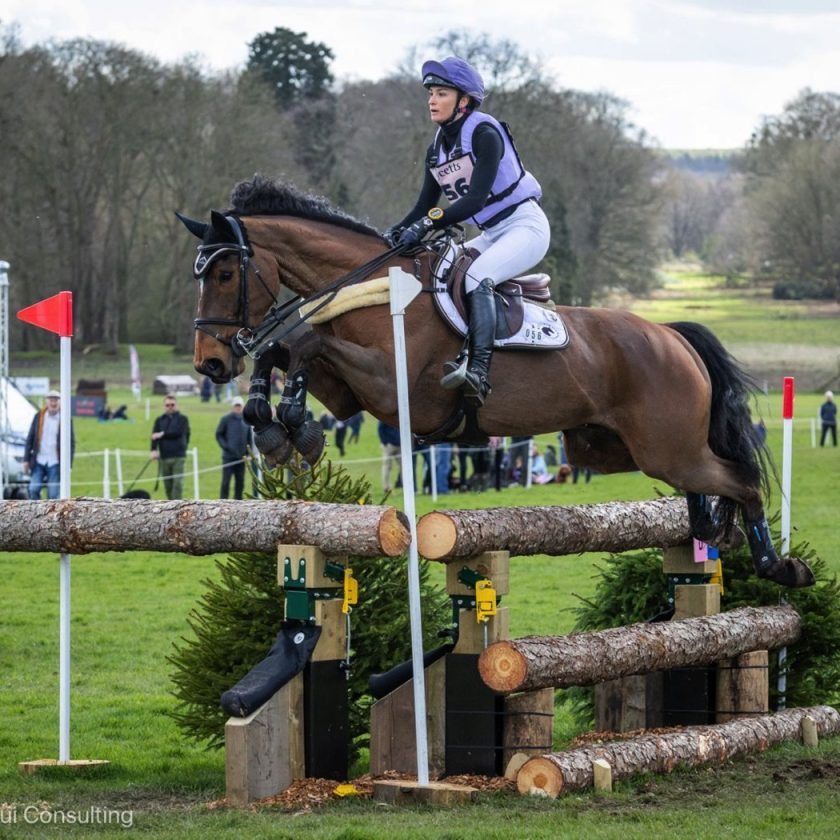 Emily King and Valmy Biats. Image courtesy of Eventing Images/Tim Wilkinson
