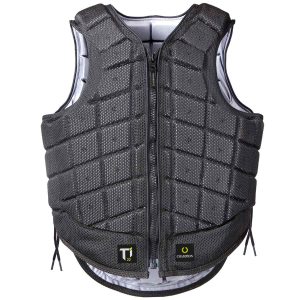 Champion Titanium Ti22 Body Protector Child front image with zip up centre