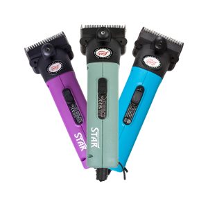 Lister Star Clipper available in three colours, green, turquoise and purple