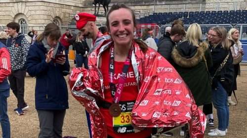 Katy King - London Marathon Runner for 2024 helped raise funds for the Equine Welfare Charity