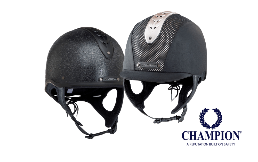 X-Air Nova Series jockey skull and peaked riding helmet