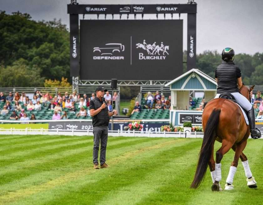 Defender Burghley's Masterclass - Carl Hester