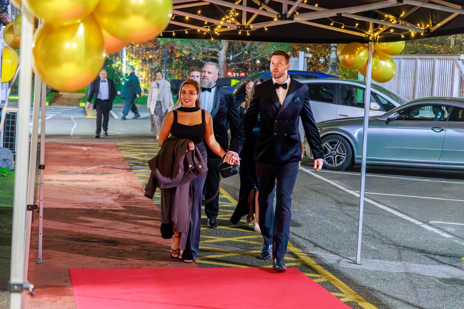 Guests arrive for Remus Red Carpet Gala event