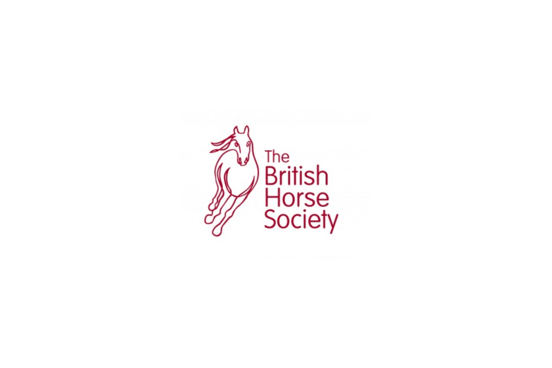The British Horse Society - Logo on a white background