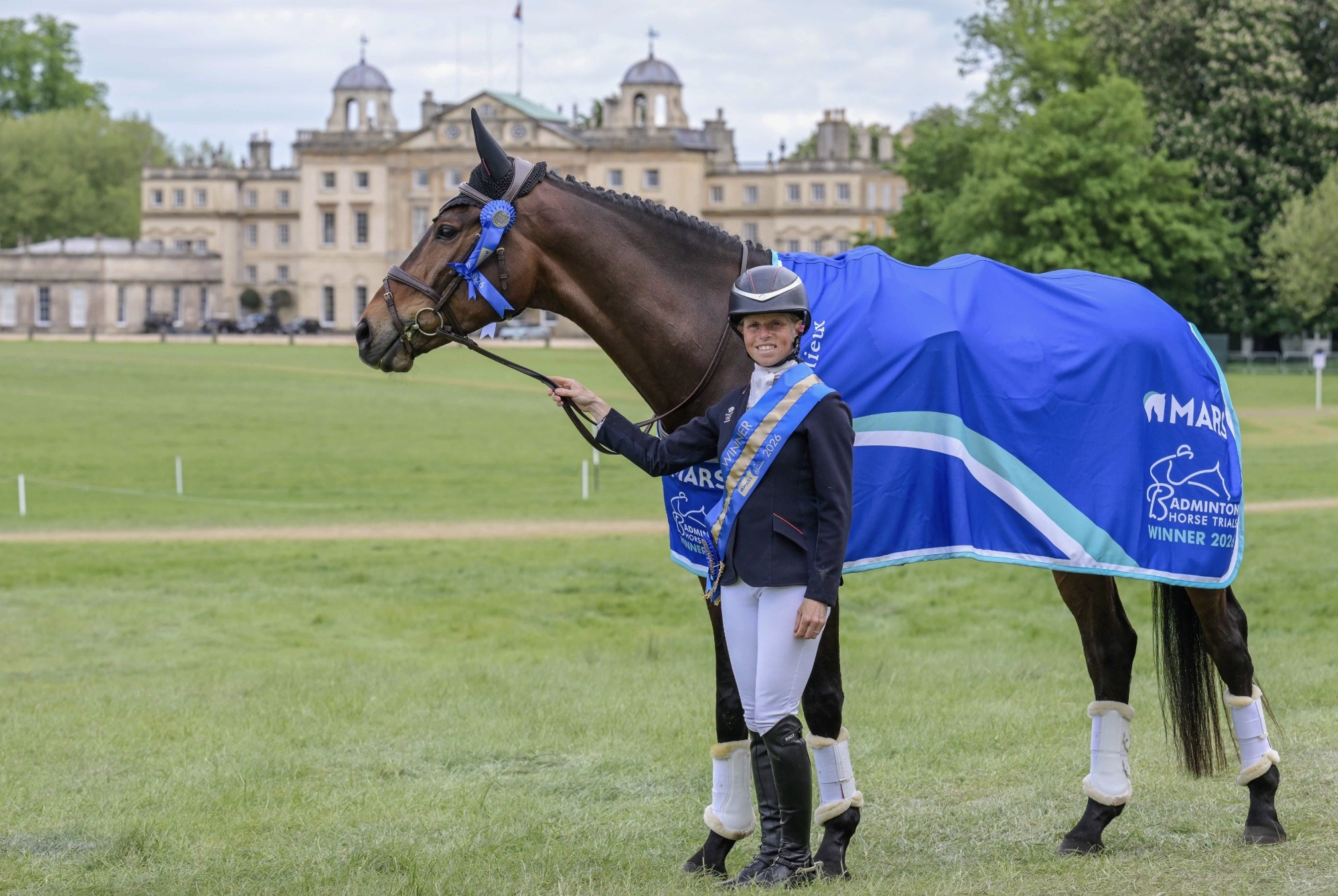 Ros Canter and Lordships Graffalo winners of Badminton Horse Trials 2026