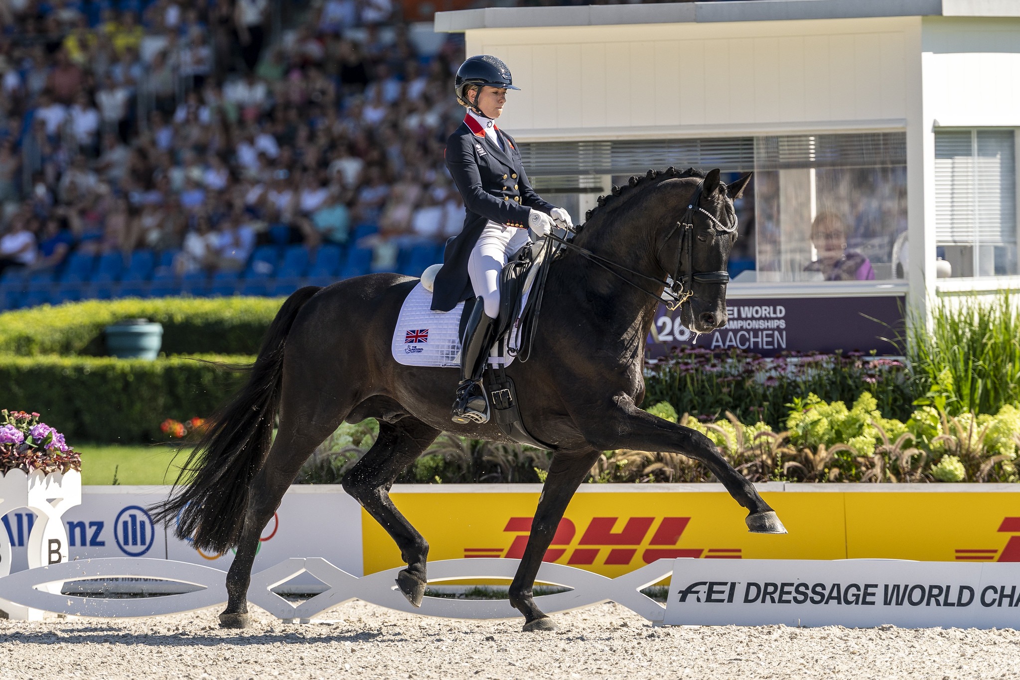 Charlotte Fry (GBR) riding Glamourdale FEI Dressage World Championship, Aachen (GER) 2026 Grand Prix Spécial Individual Final MEGGLE-Prize © FEI/Leanjo de Koster