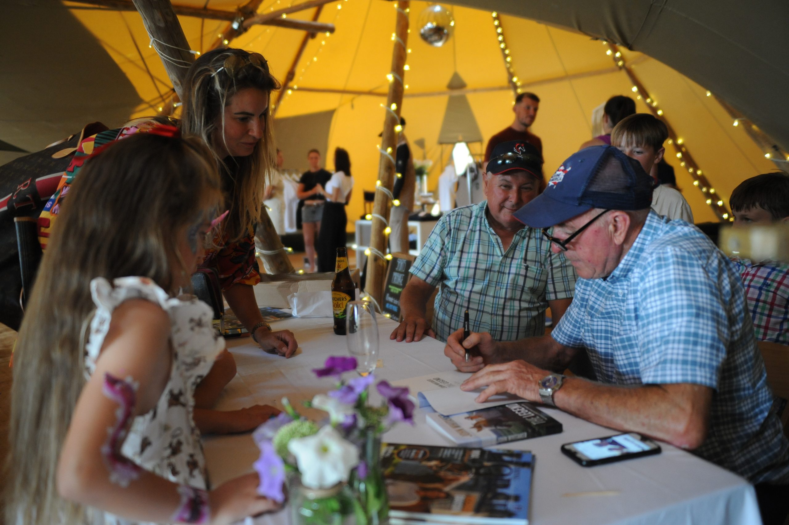 John Whitaker book signing. Image Everything Horse/Suzanne Jones