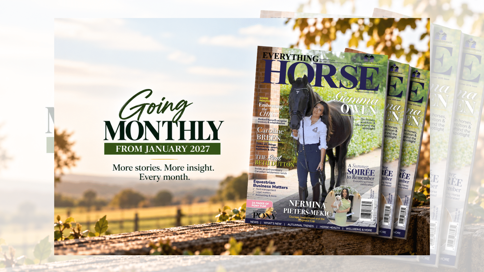Everything Horse Magazine - Monthly Magazine Update